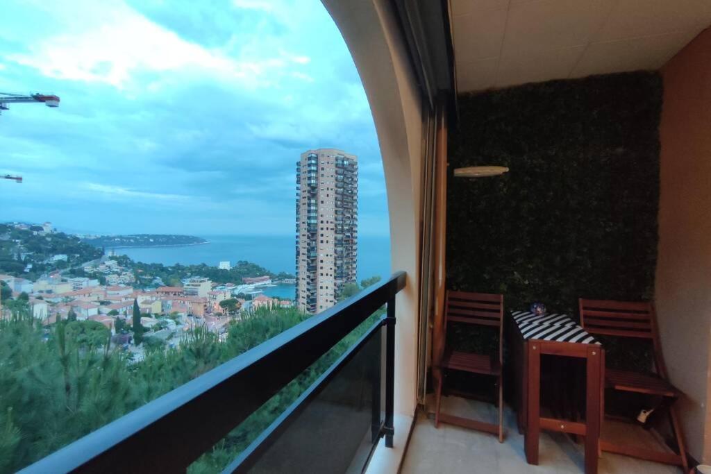 Ferienwohnung Vue mer Monaco Beausoleil Exterior foto